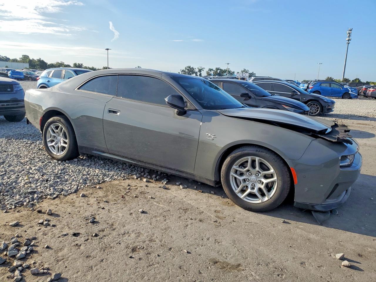 2025 Dodge Charger Daytona R/t Gray vin: 2C3CDBCK7SR559343