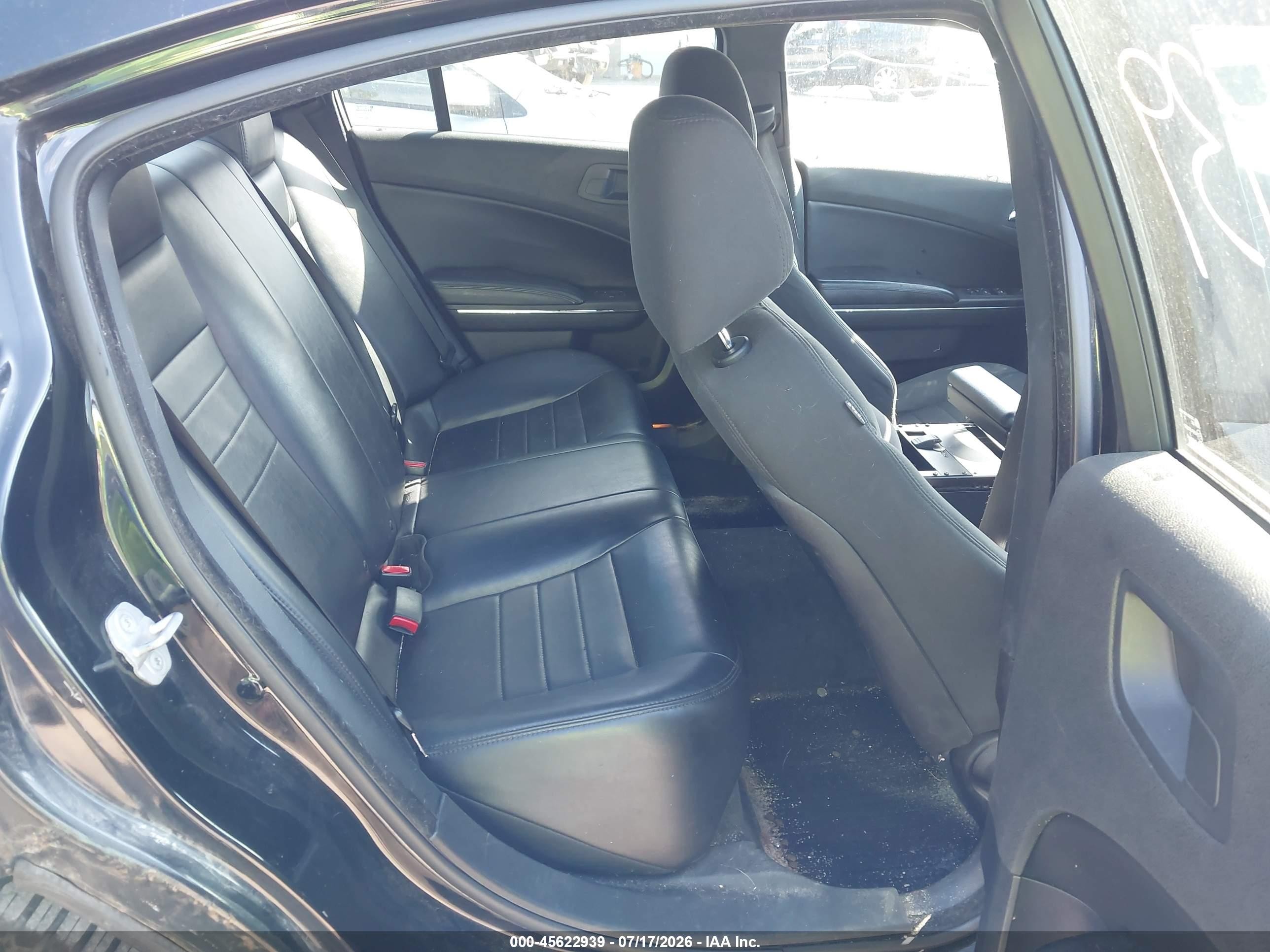 2012 Dodge Charger Police Black vin: 2C3CDXAG0CH215260