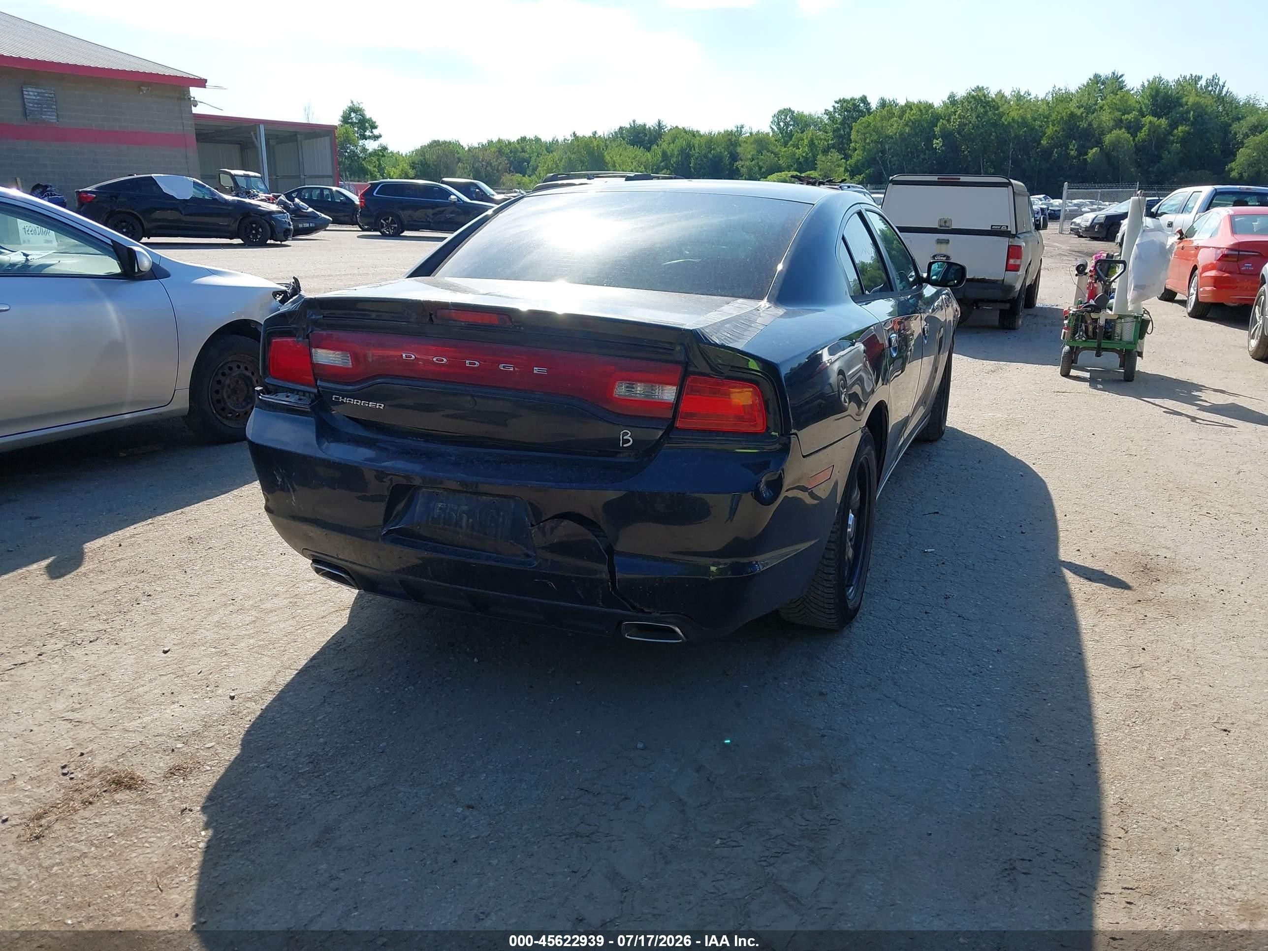 2012 Dodge Charger Police Black vin: 2C3CDXAG0CH215260