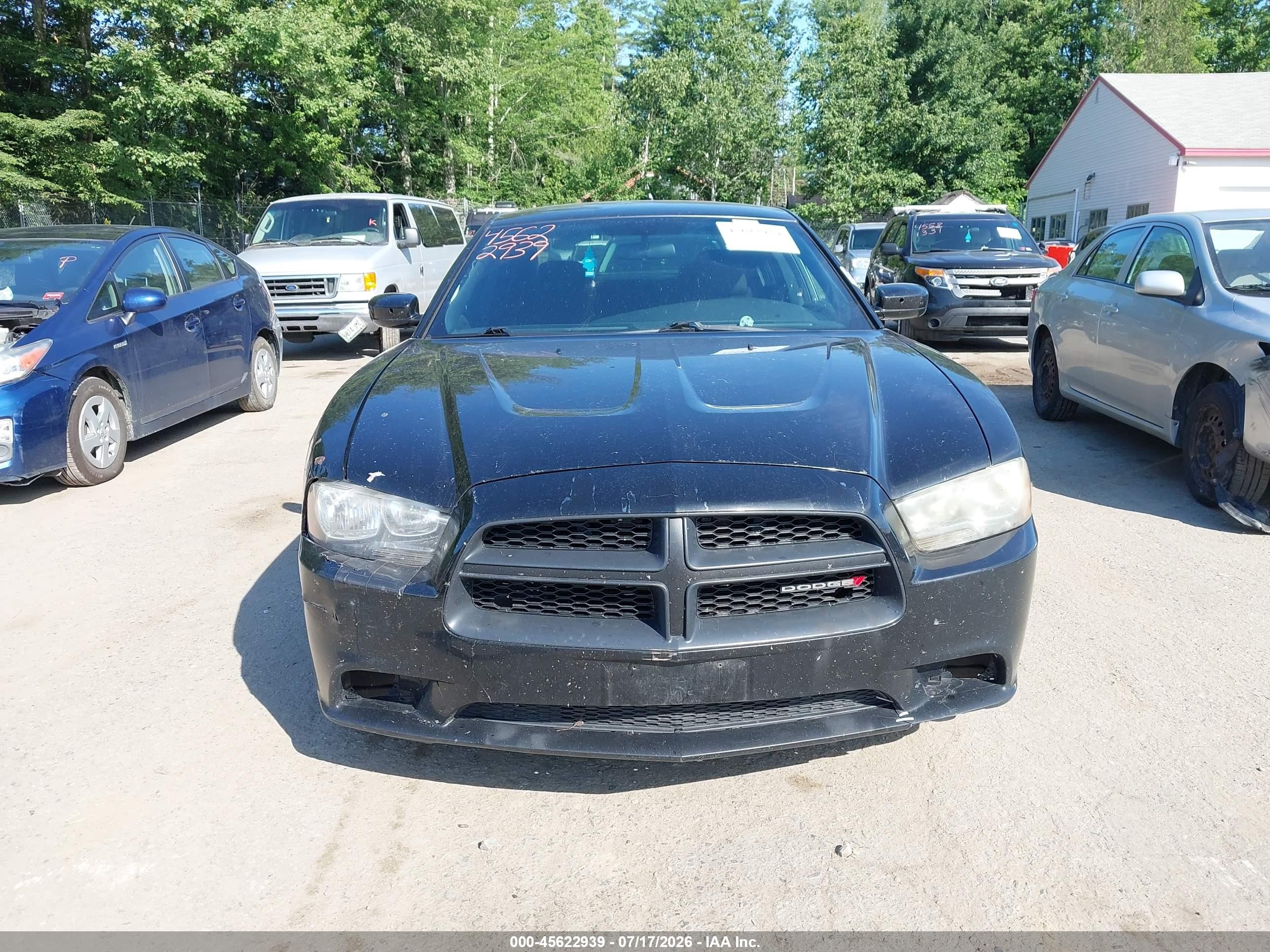 2012 Dodge Charger Police Black vin: 2C3CDXAG0CH215260