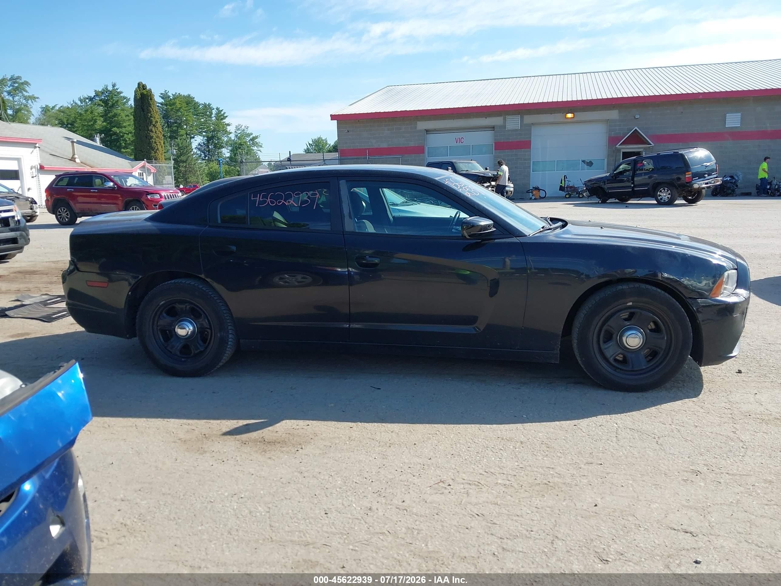 2012 Dodge Charger Police Black vin: 2C3CDXAG0CH215260