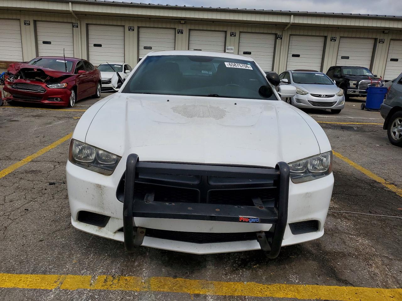 2014 Dodge Charger Police White vin: 2C3CDXAG0EH194669