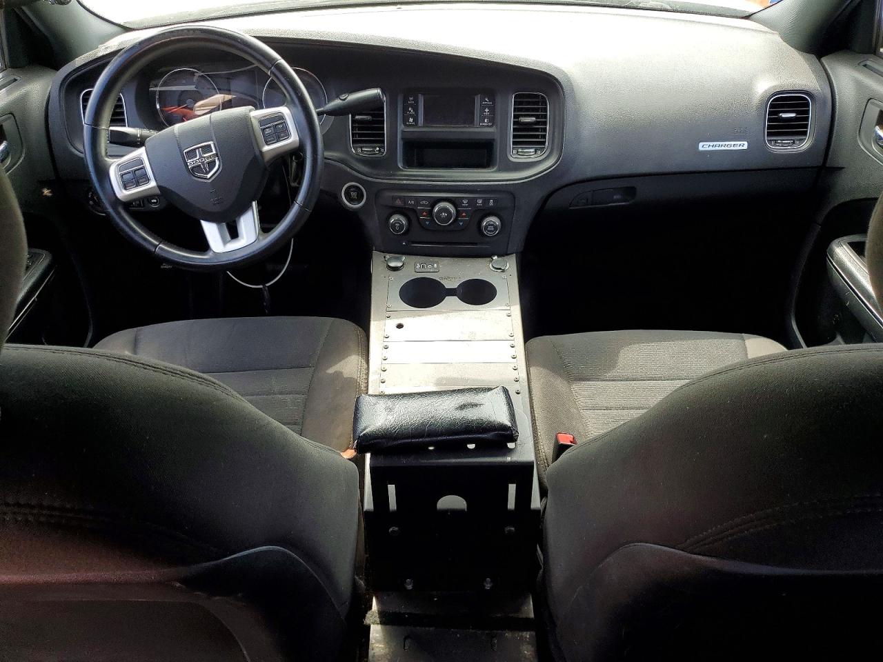 2014 Dodge Charger Police White vin: 2C3CDXAG0EH194669