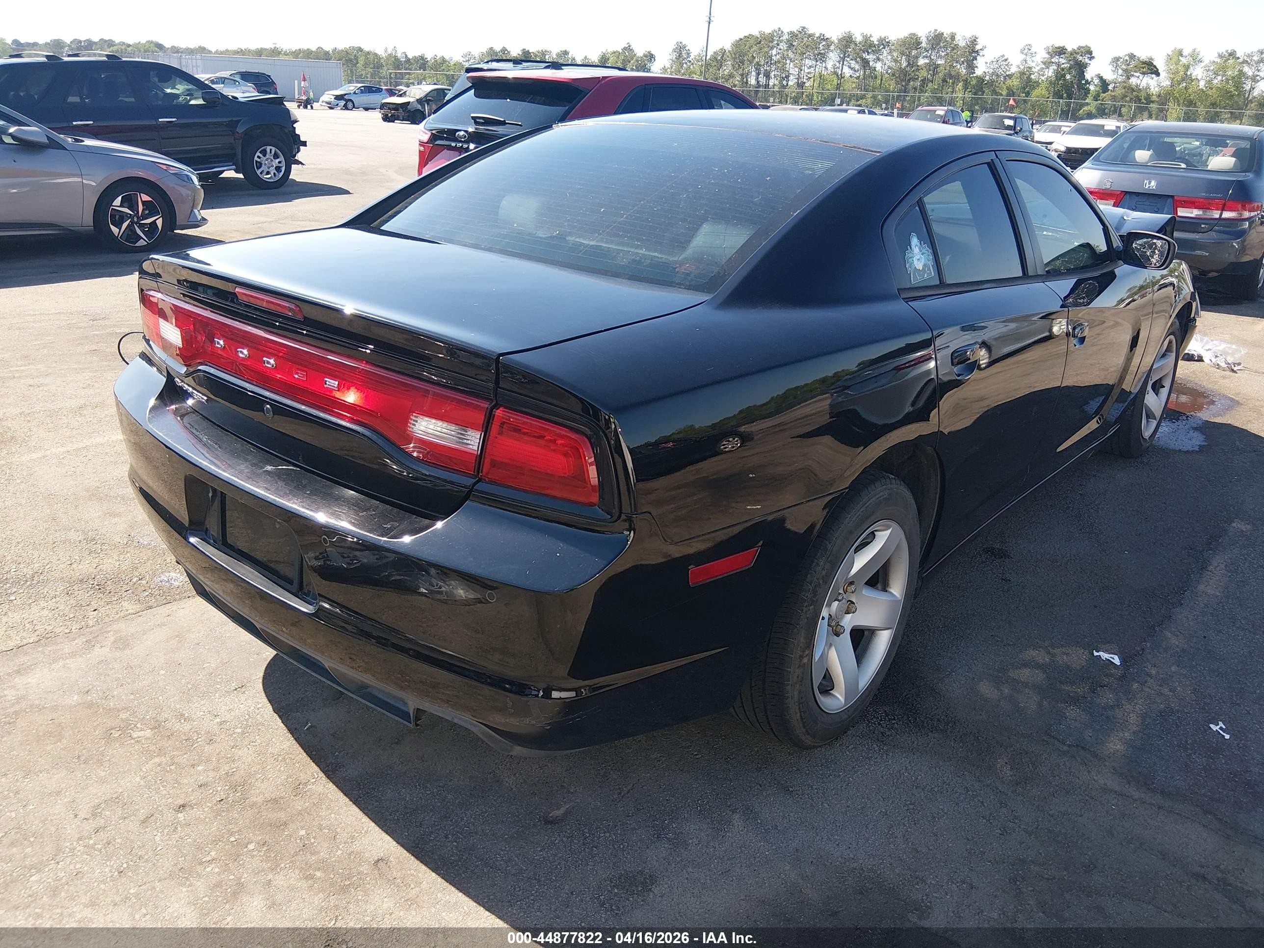 2014 Dodge Charger Police Black vin: 2C3CDXAG0EH257110