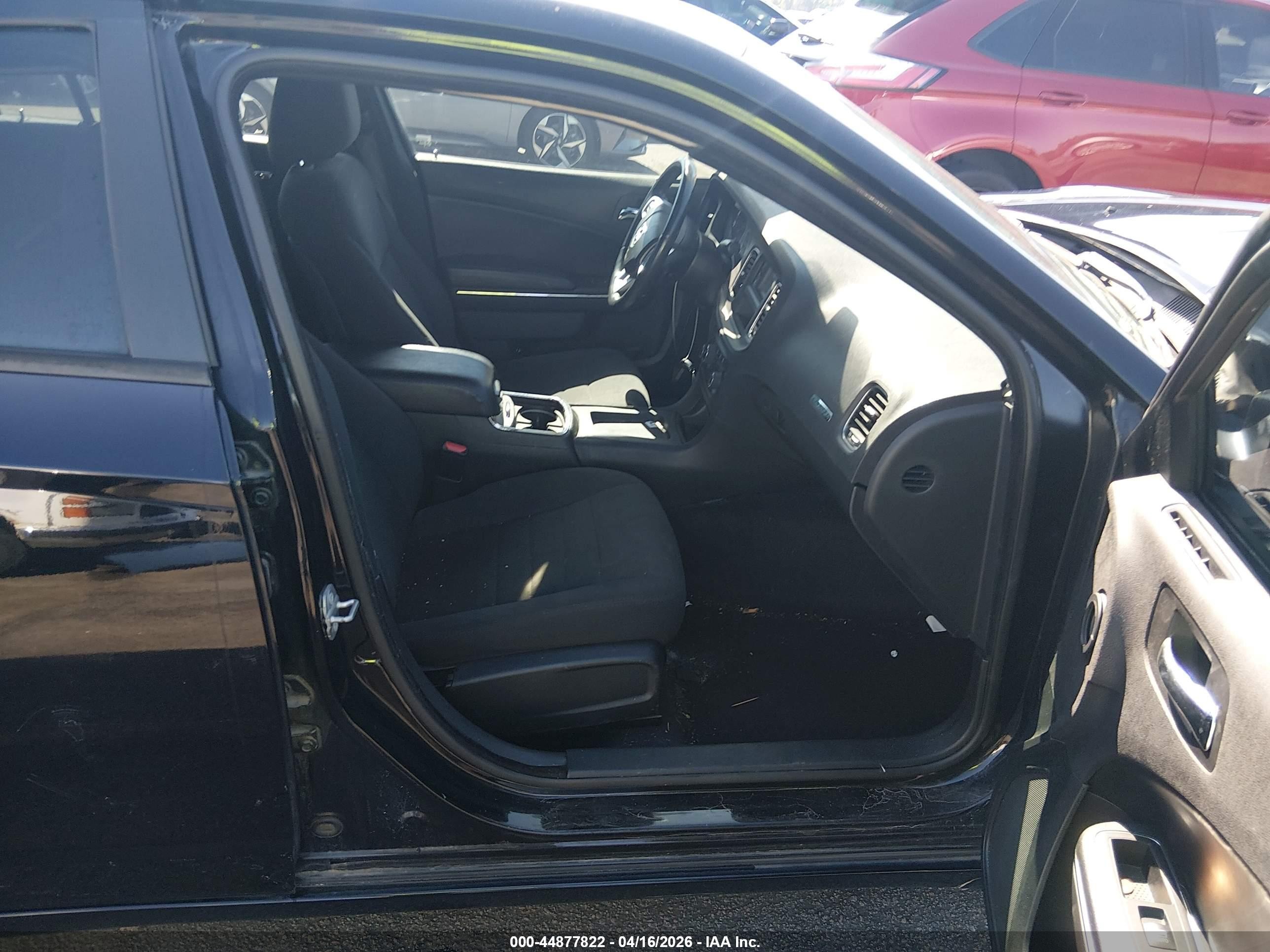 2014 Dodge Charger Police Black vin: 2C3CDXAG0EH257110