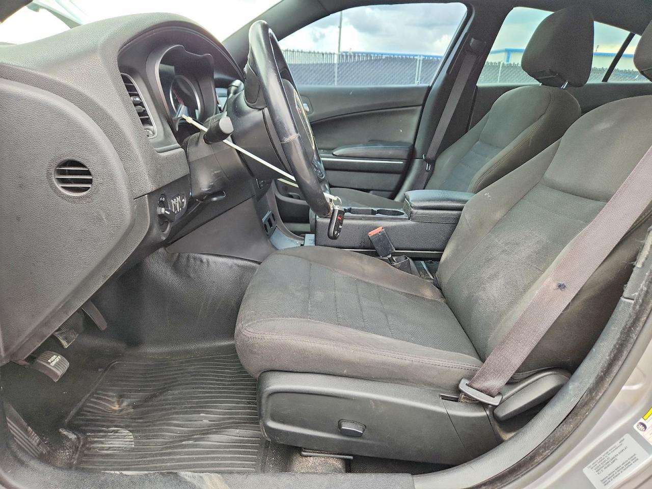 2015 Dodge Charger Police Gray vin: 2C3CDXAG0FH875299
