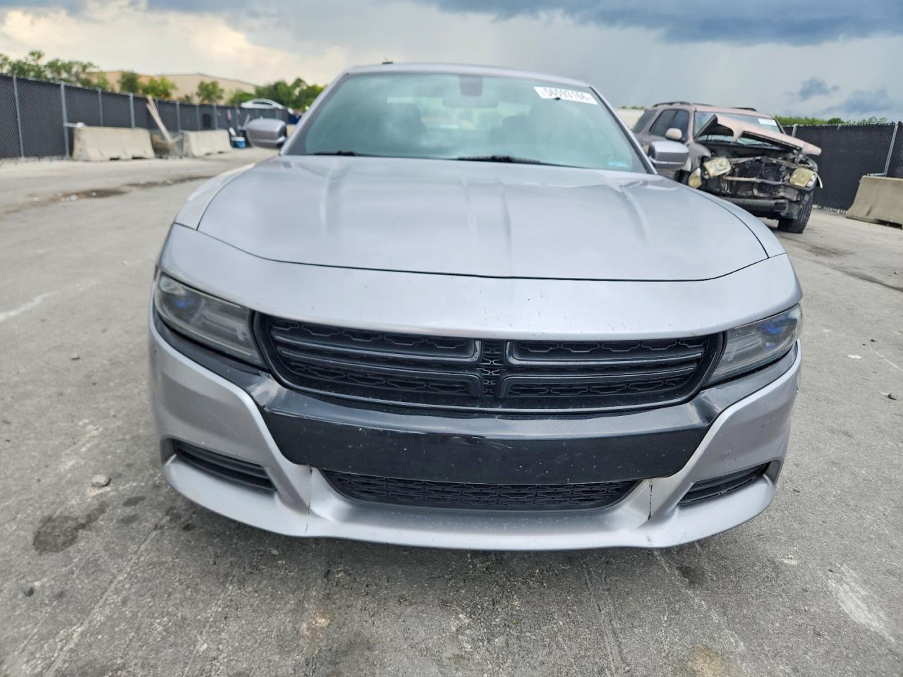2015 Dodge Charger Police Gray vin: 2C3CDXAG0FH875299