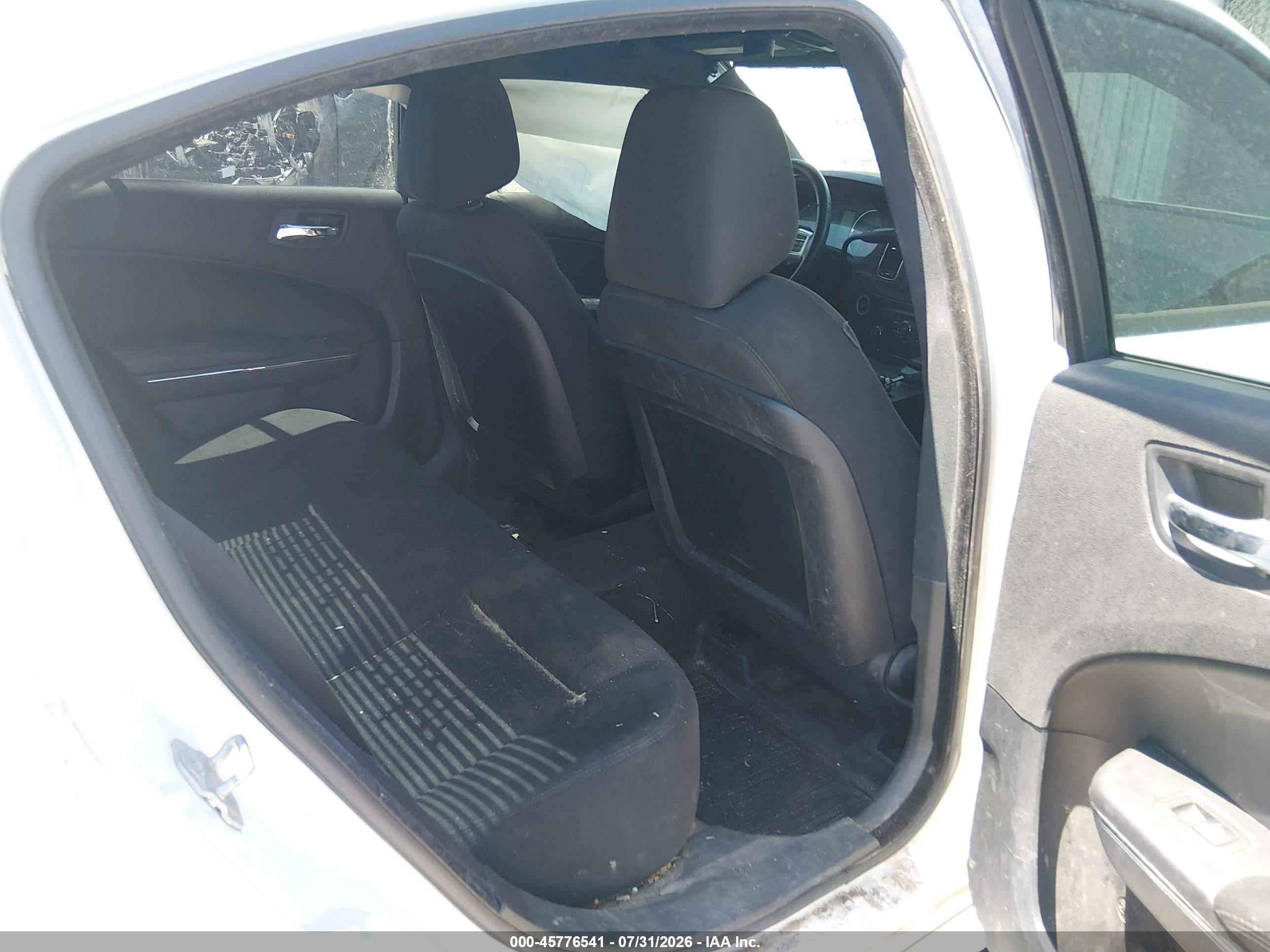 2013 Dodge Charger Police White vin: 2C3CDXAG1DH721200