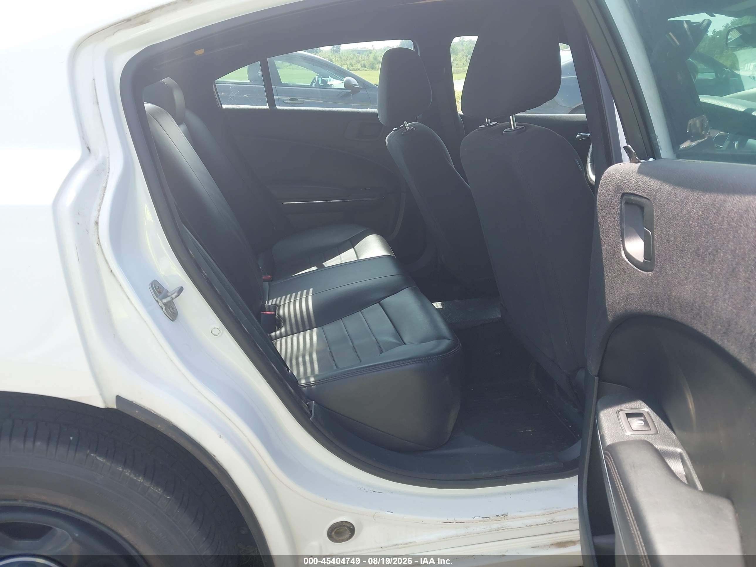 2014 Dodge Charger Police White vin: 2C3CDXAG1EH332297