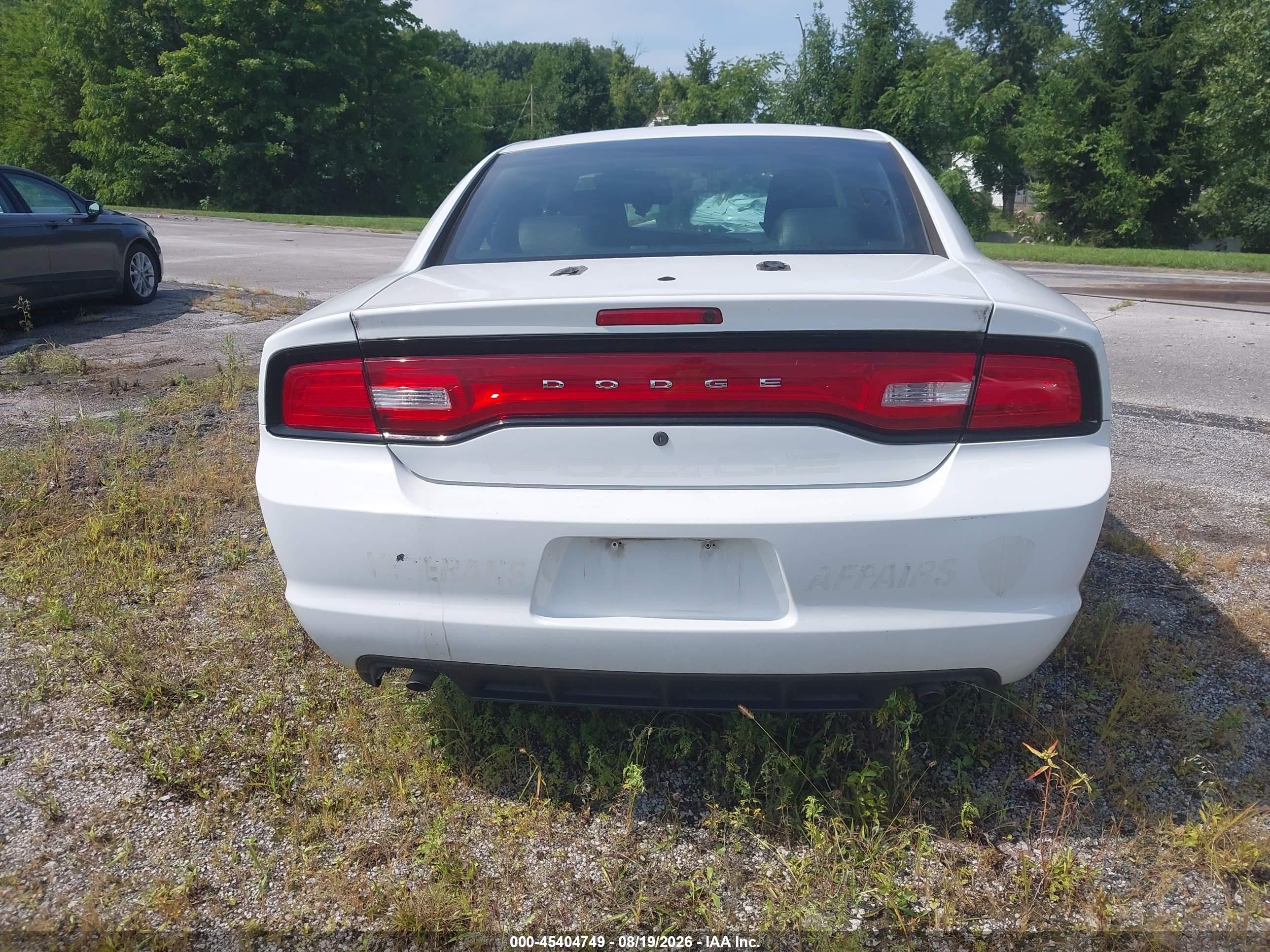 2014 Dodge Charger Police White vin: 2C3CDXAG1EH332297