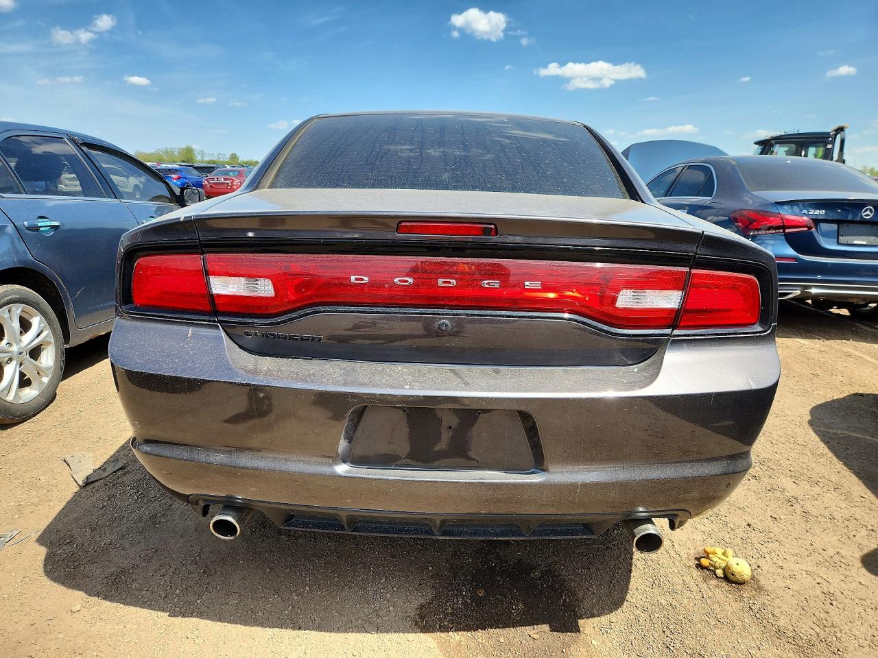 2014 Dodge Charger Police Черный vin: 2C3CDXAG3EH135454
