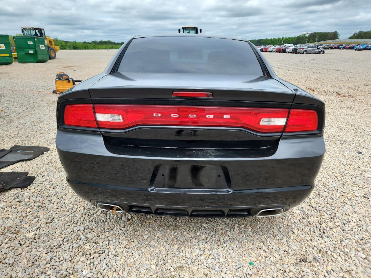 2013 Dodge Charger Police Черный vin: 2C3CDXAG5DH706831