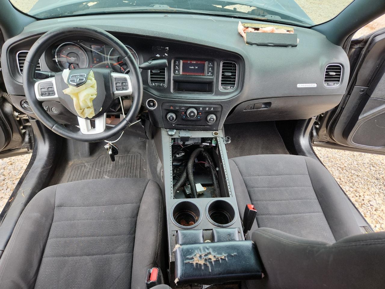 2013 Dodge Charger Police Черный vin: 2C3CDXAG5DH706831