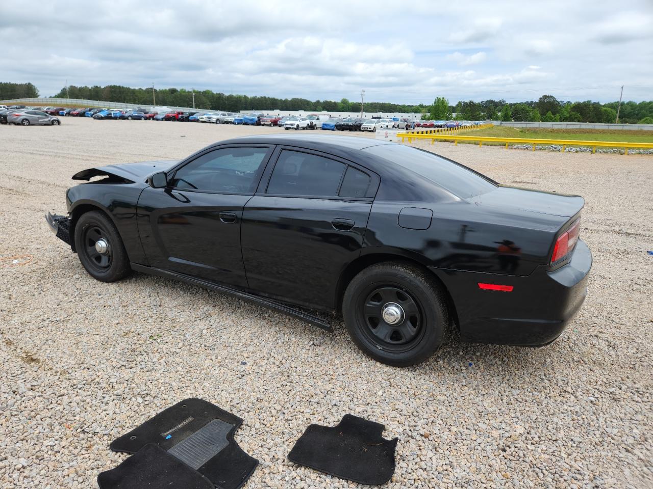 2013 Dodge Charger Police Черный vin: 2C3CDXAG5DH706831