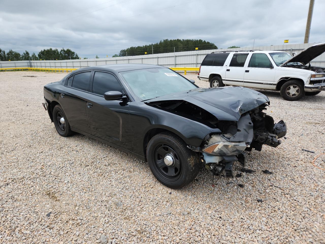 2013 Dodge Charger Police Черный vin: 2C3CDXAG5DH706831