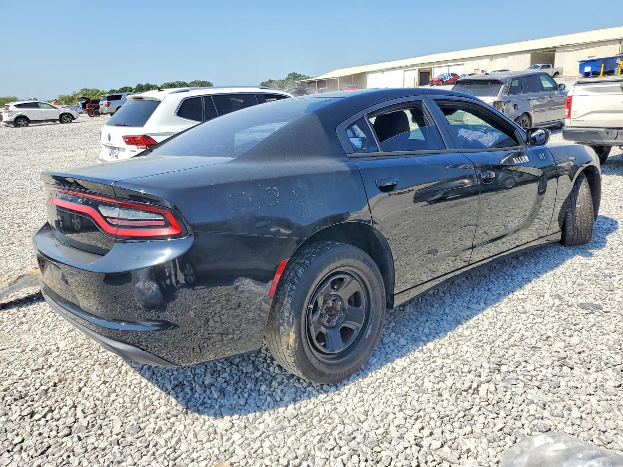 2015 Dodge Charger Police Black vin: 2C3CDXAG5FH890672