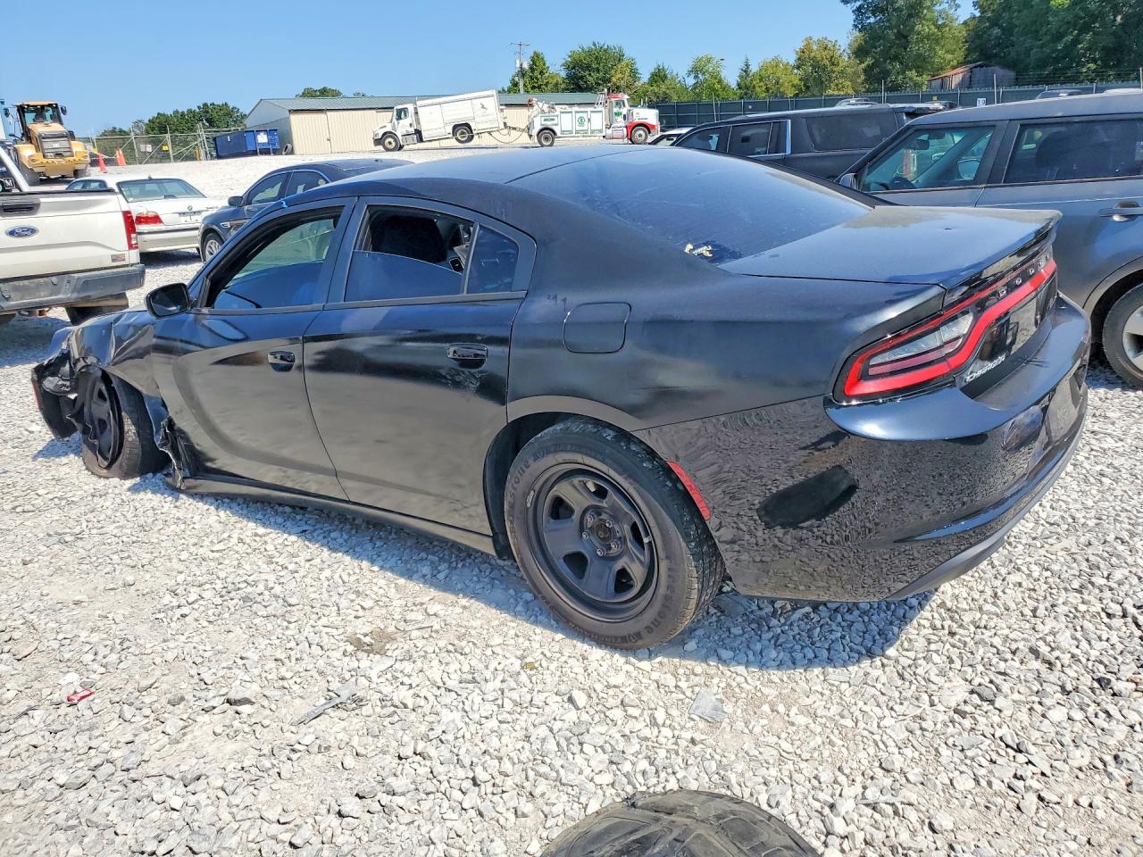 2015 Dodge Charger Police Black vin: 2C3CDXAG5FH890672