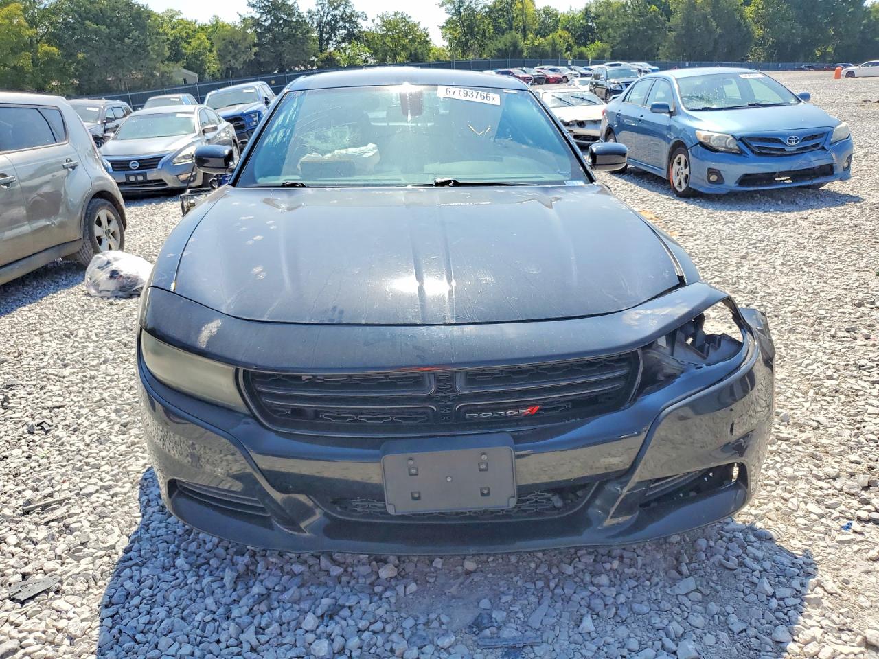 2015 Dodge Charger Police Black vin: 2C3CDXAG5FH890672