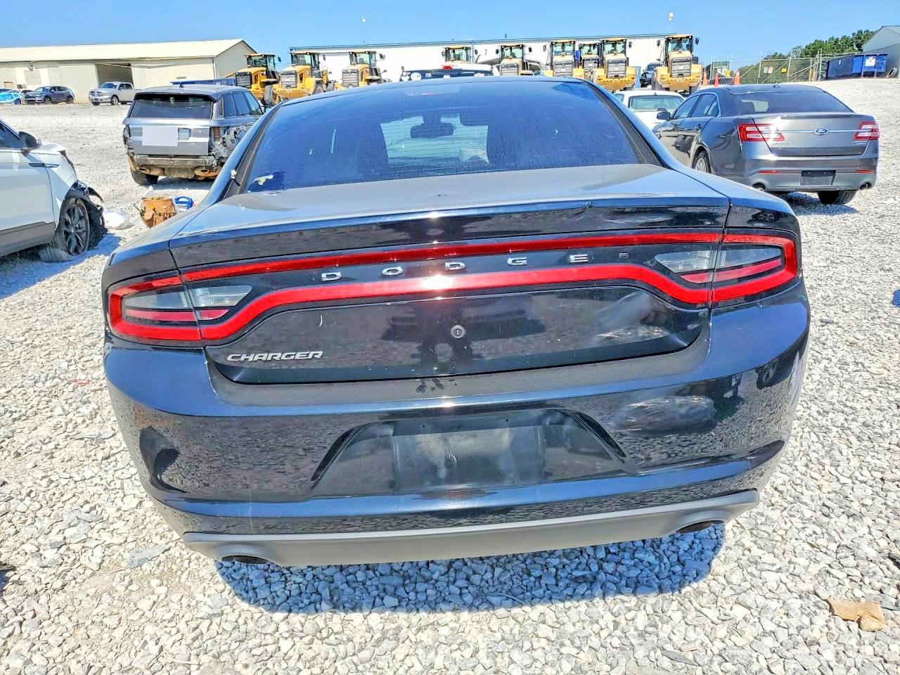 2015 Dodge Charger Police Black vin: 2C3CDXAG5FH890672