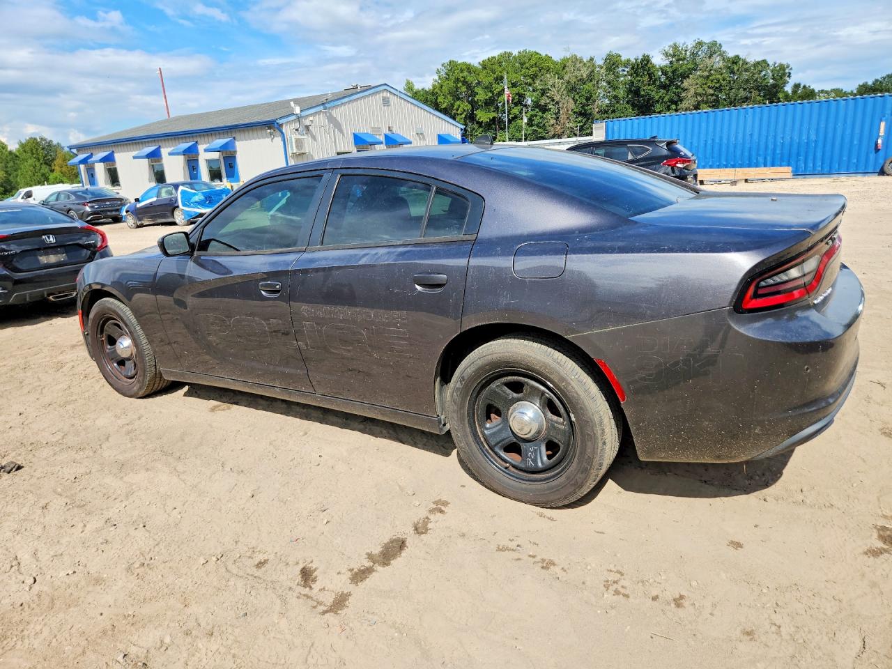 2019 Dodge Charger Police Charcoal vin: 2C3CDXAG5KH734254