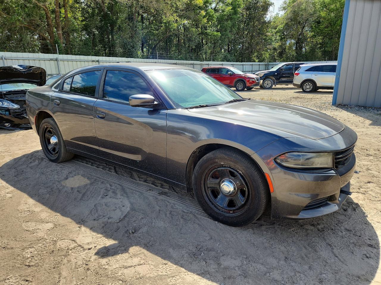 2019 Dodge Charger Police Charcoal vin: 2C3CDXAG5KH734254