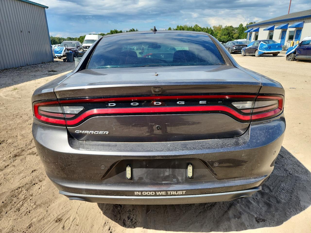 2019 Dodge Charger Police Charcoal vin: 2C3CDXAG5KH734254