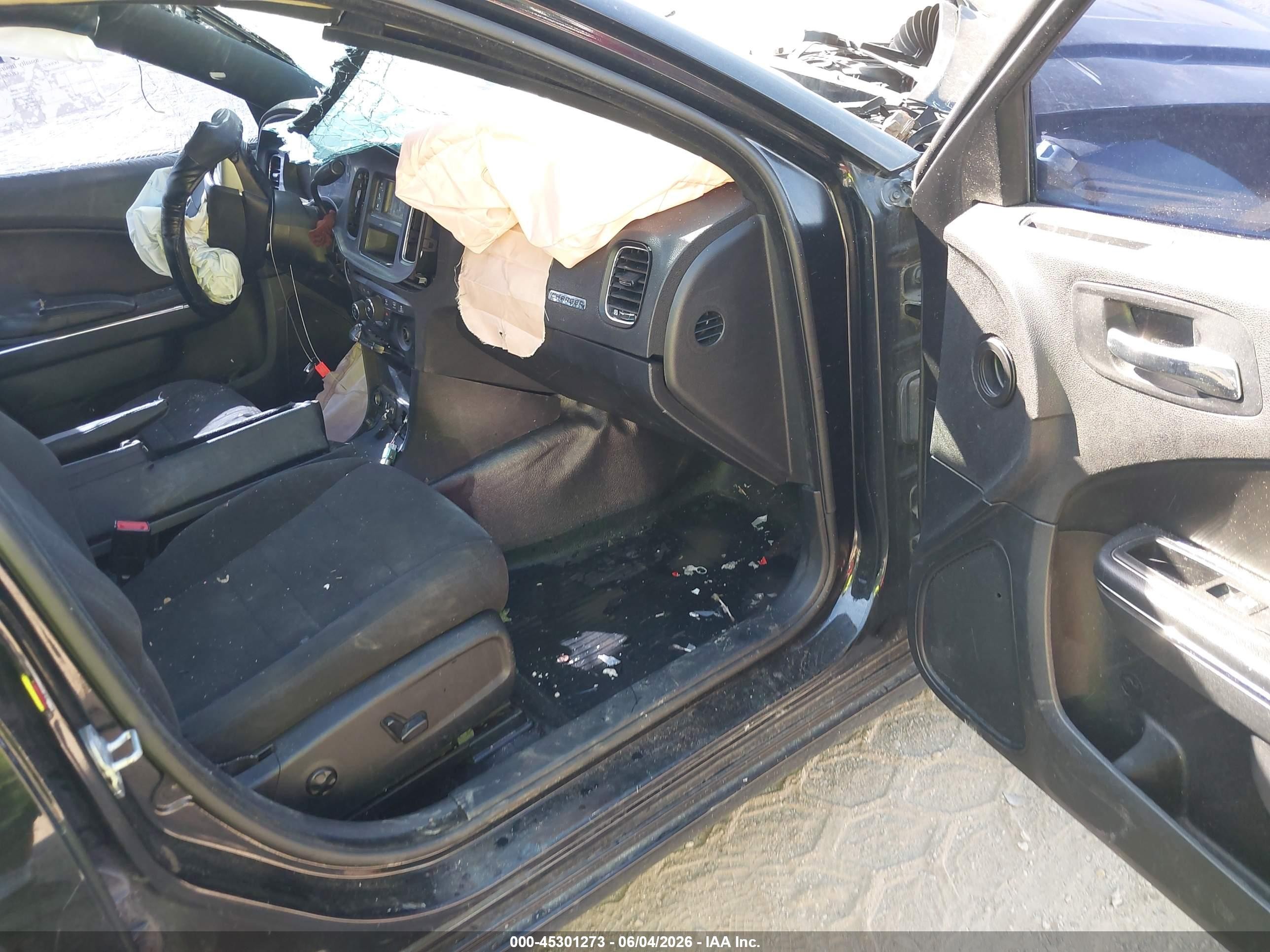 2014 Dodge Charger Police Black vin: 2C3CDXAG6EH194711