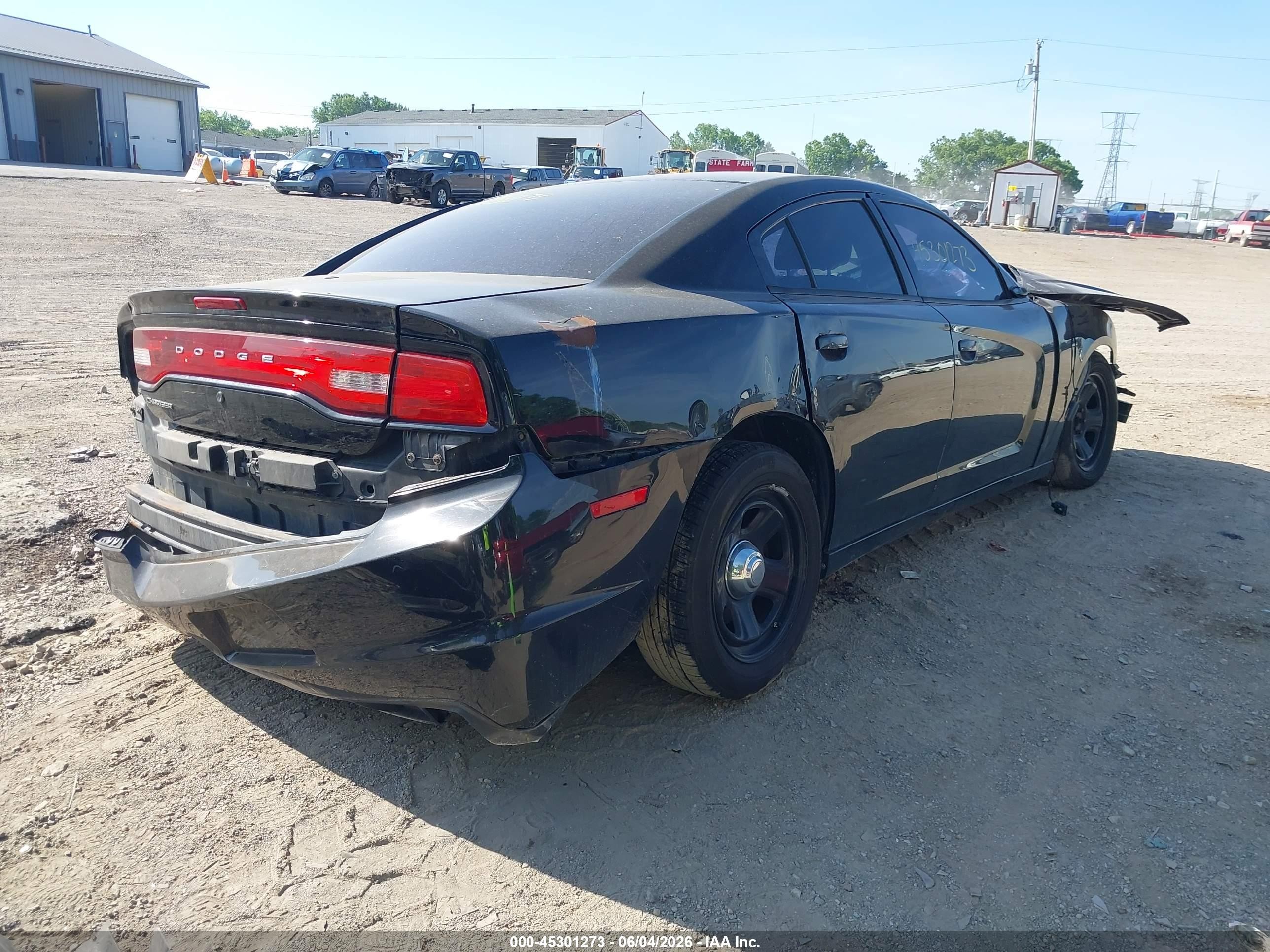 2014 Dodge Charger Police Black vin: 2C3CDXAG6EH194711