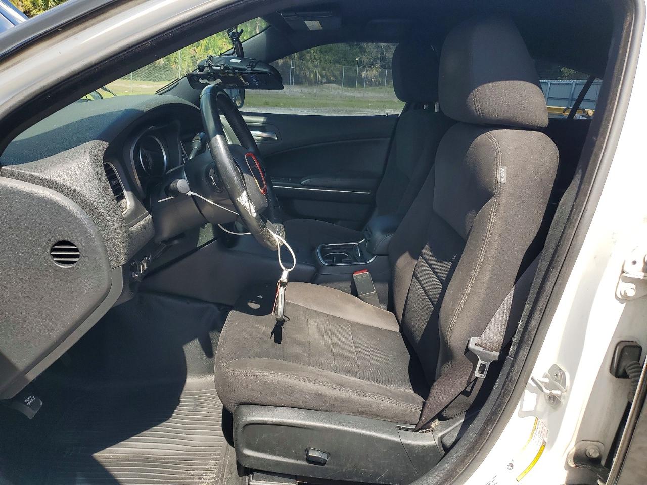 2015 Dodge Charger Police Black vin: 2C3CDXAG6FH753546
