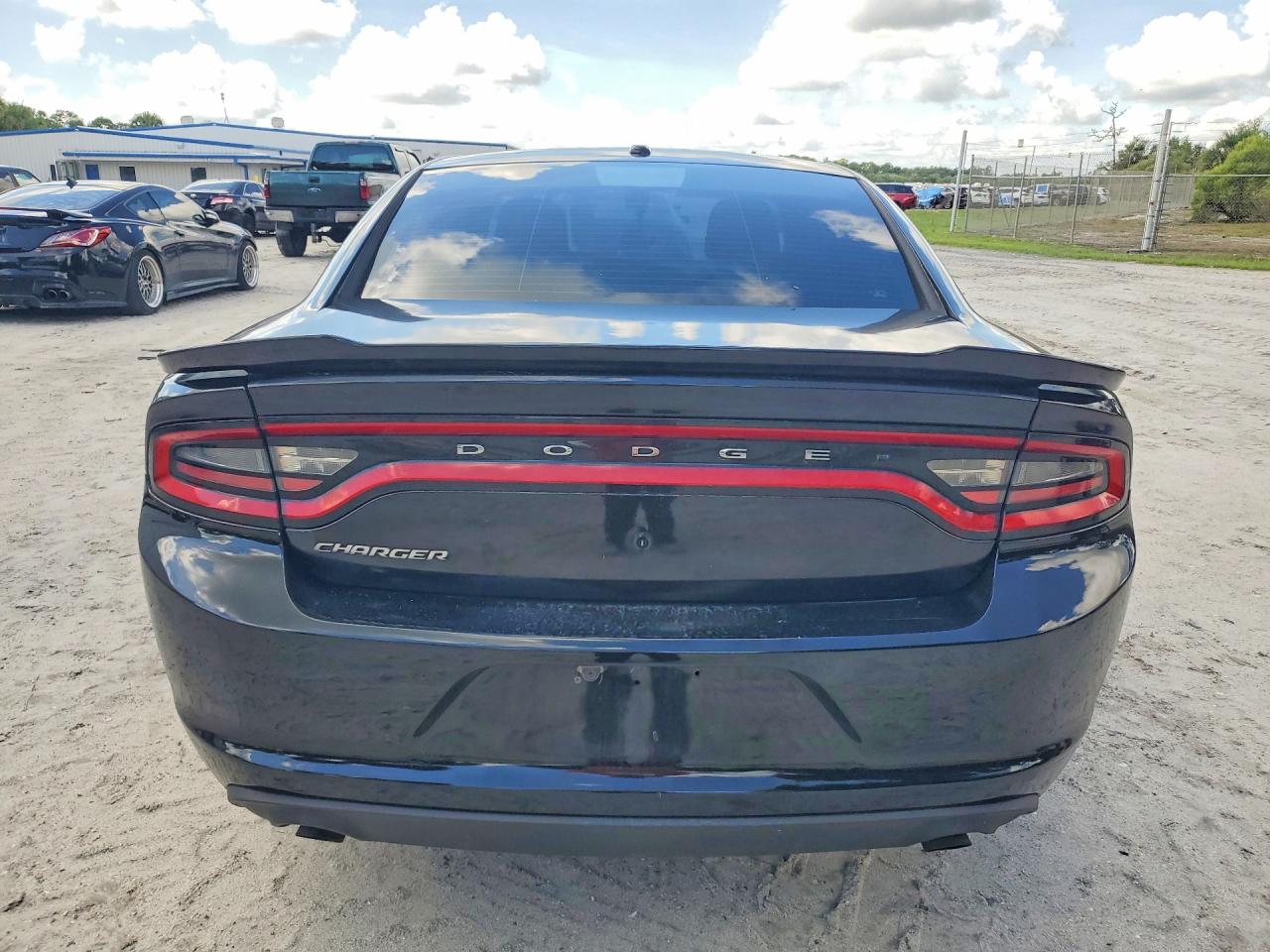 2015 Dodge Charger Police Black vin: 2C3CDXAG6FH753546