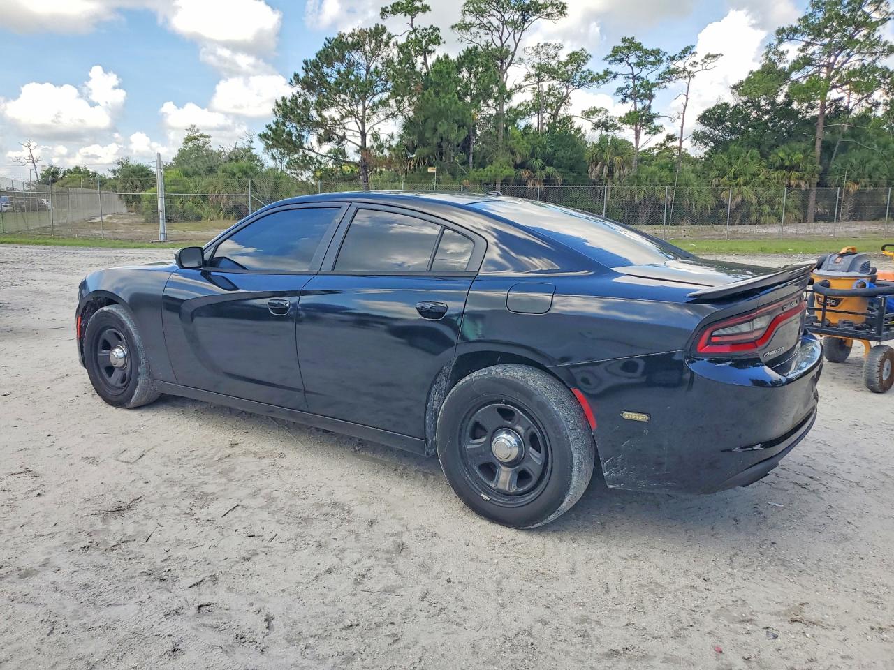 2015 Dodge Charger Police Black vin: 2C3CDXAG6FH753546