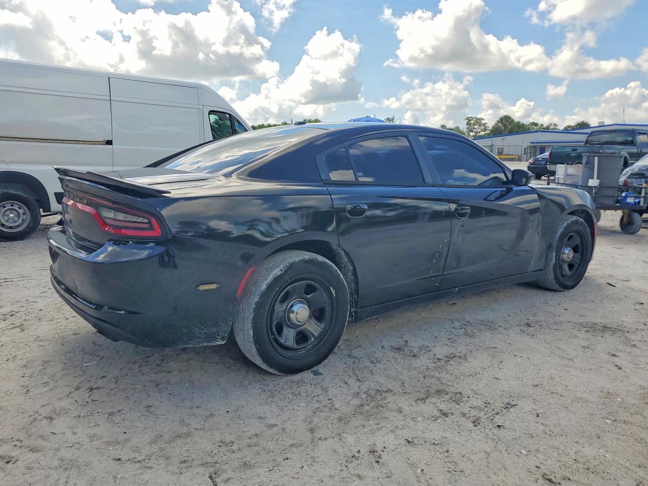 2015 Dodge Charger Police Black vin: 2C3CDXAG6FH753546