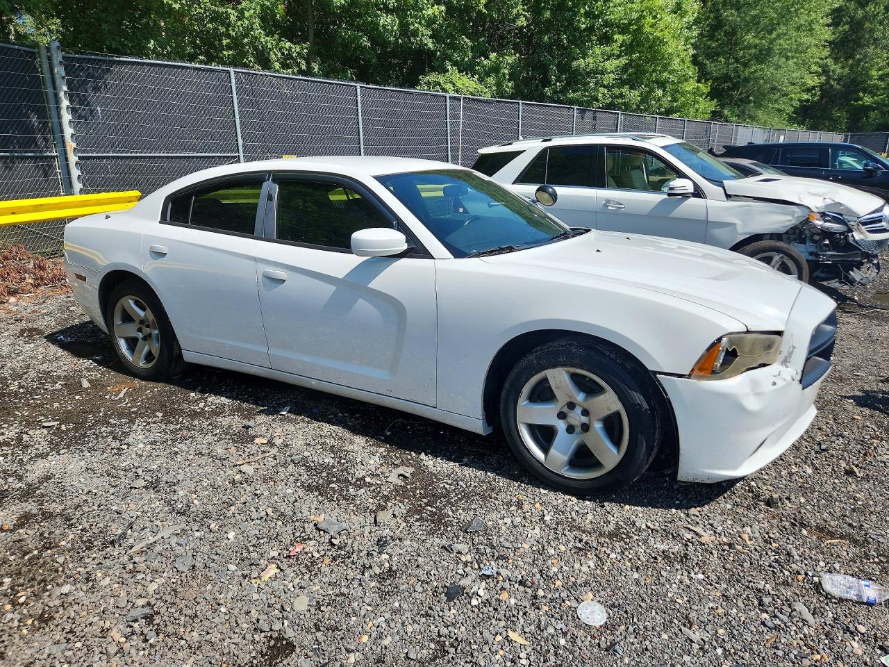 2012 Dodge Charger Police White vin: 2C3CDXAG7CH304422