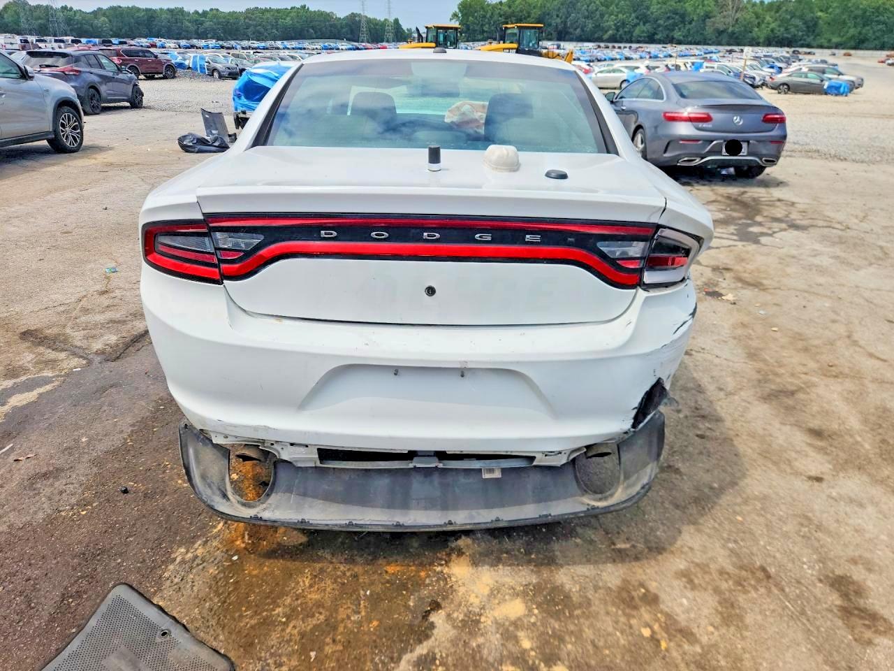 2015 Dodge Charger Police White vin: 2C3CDXAG7FH748503