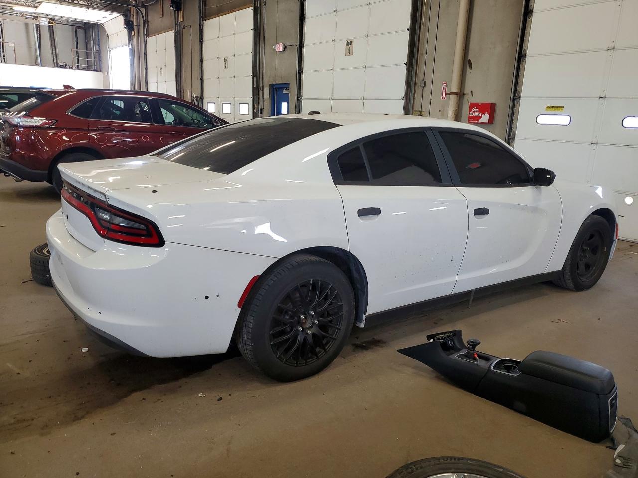2015 Dodge Charger Police Белый vin: 2C3CDXAG7FH762370