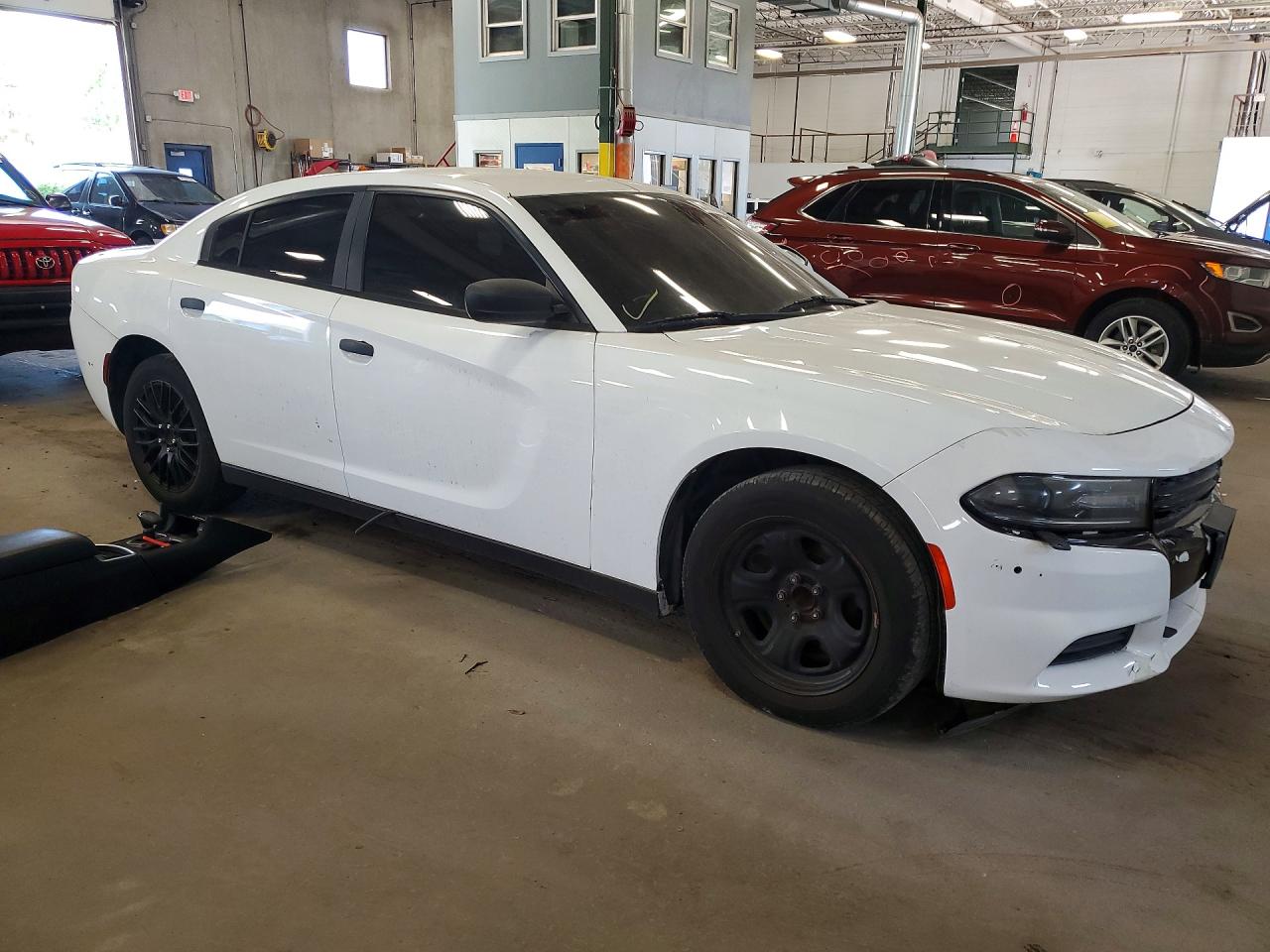 2015 Dodge Charger Police Белый vin: 2C3CDXAG7FH762370