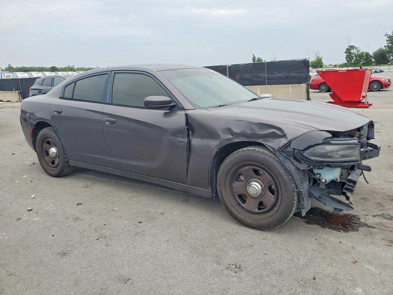 2015 Dodge Charger Gray vin: 2C3CDXAG7FH791285