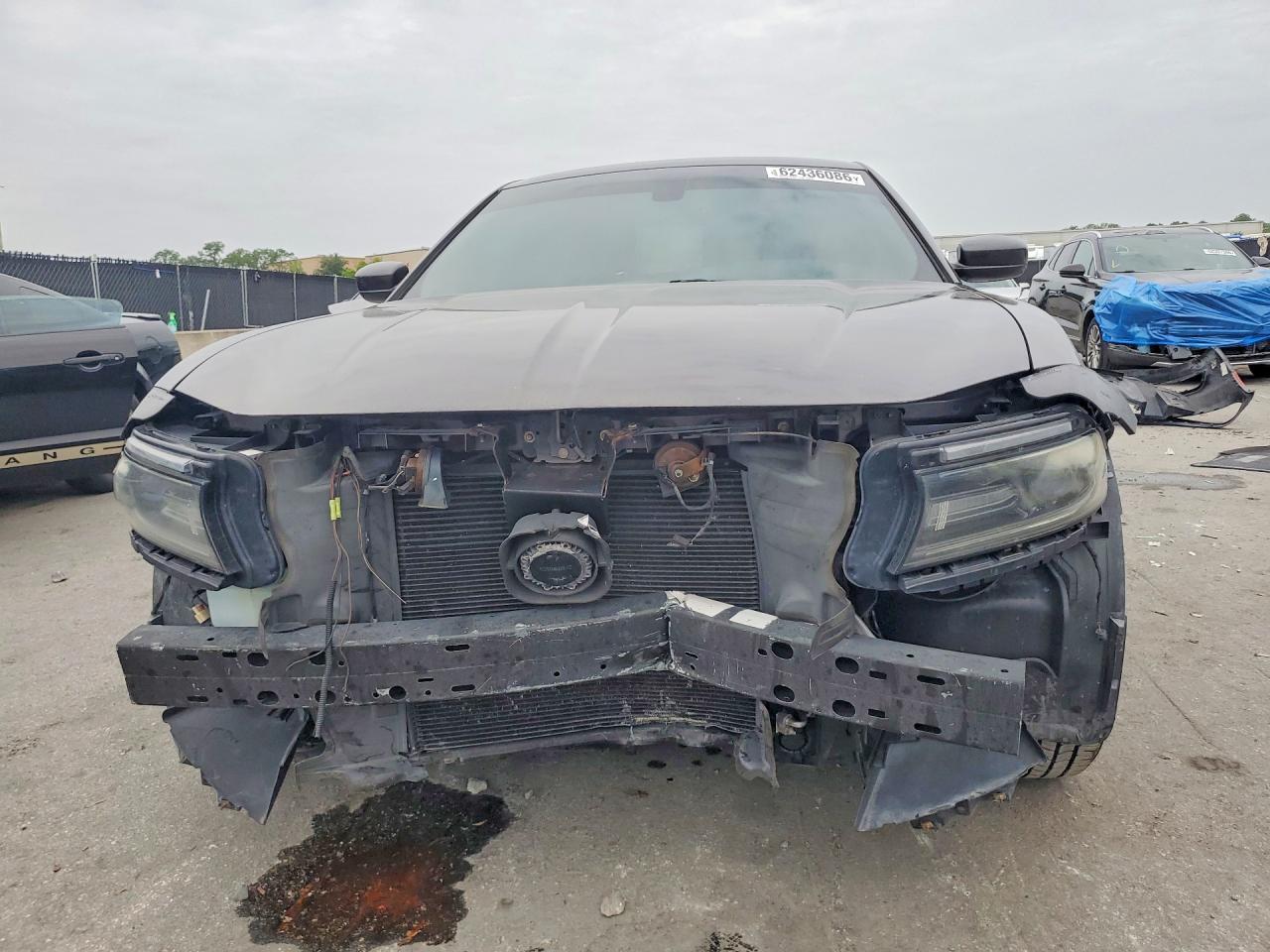 2015 Dodge Charger Gray vin: 2C3CDXAG7FH791285