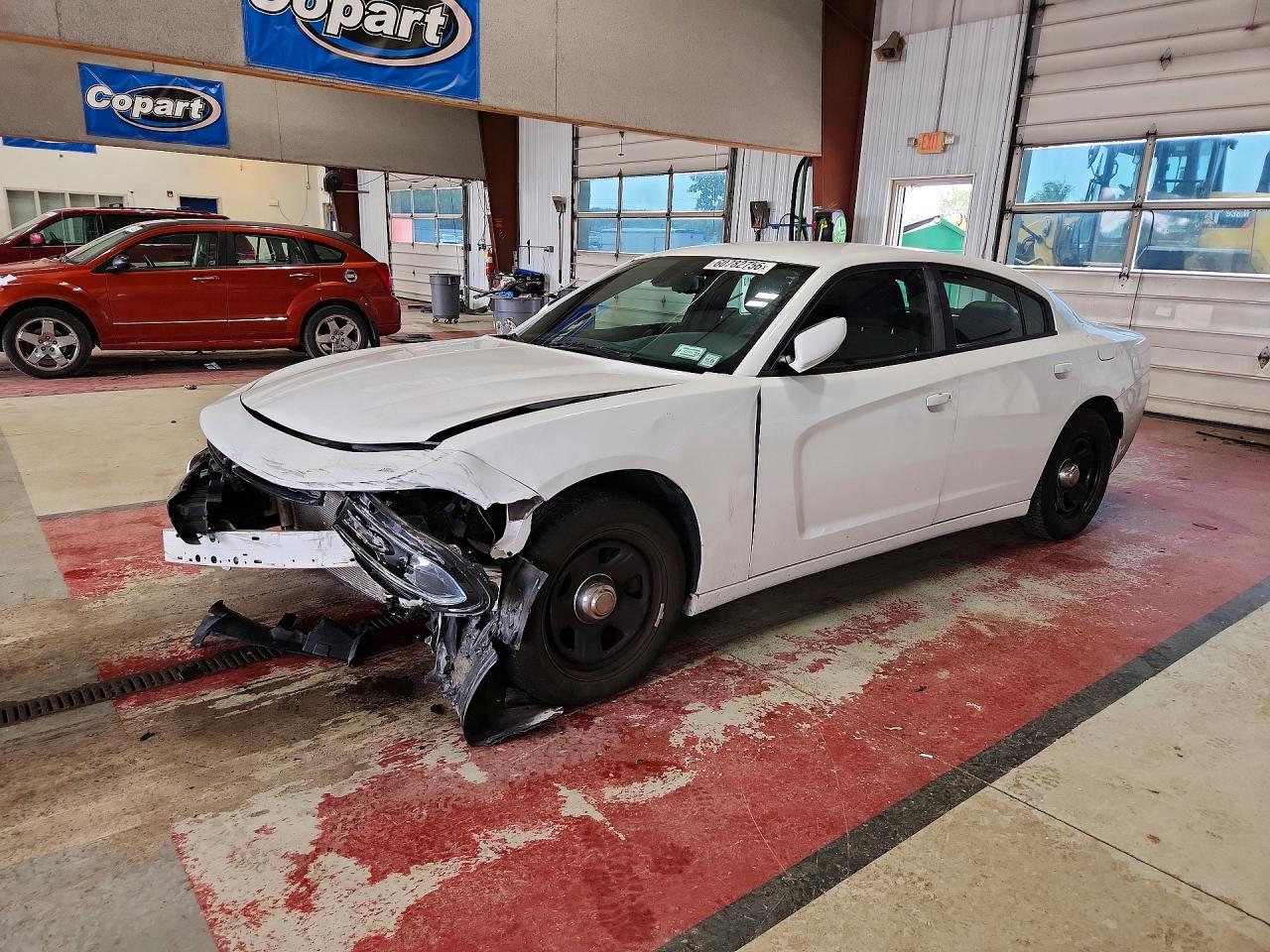 2015 Dodge Charger Police White vin: 2C3CDXAG7FH885909