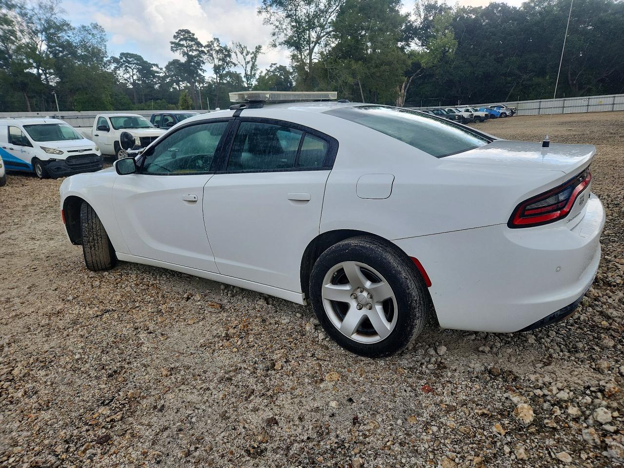 2019 Dodge Charger Police White vin: 2C3CDXAG7KH544570