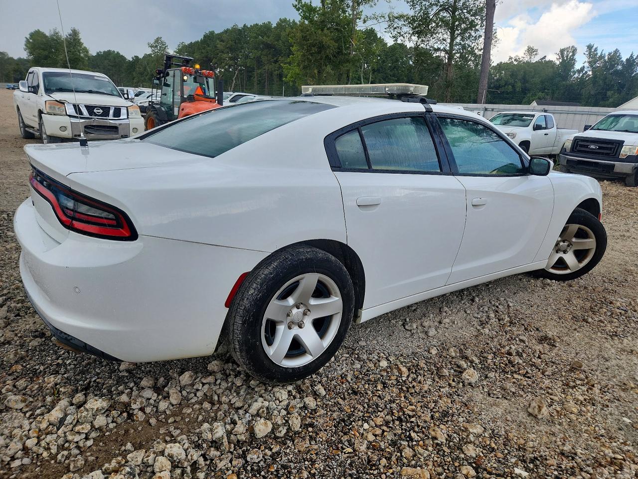 2019 Dodge Charger Police White vin: 2C3CDXAG7KH544570