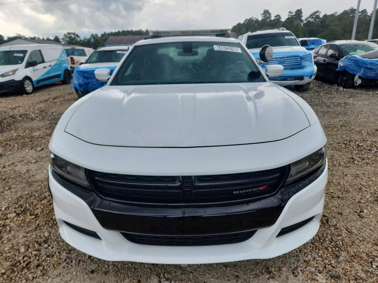 2019 Dodge Charger Police White vin: 2C3CDXAG7KH544570
