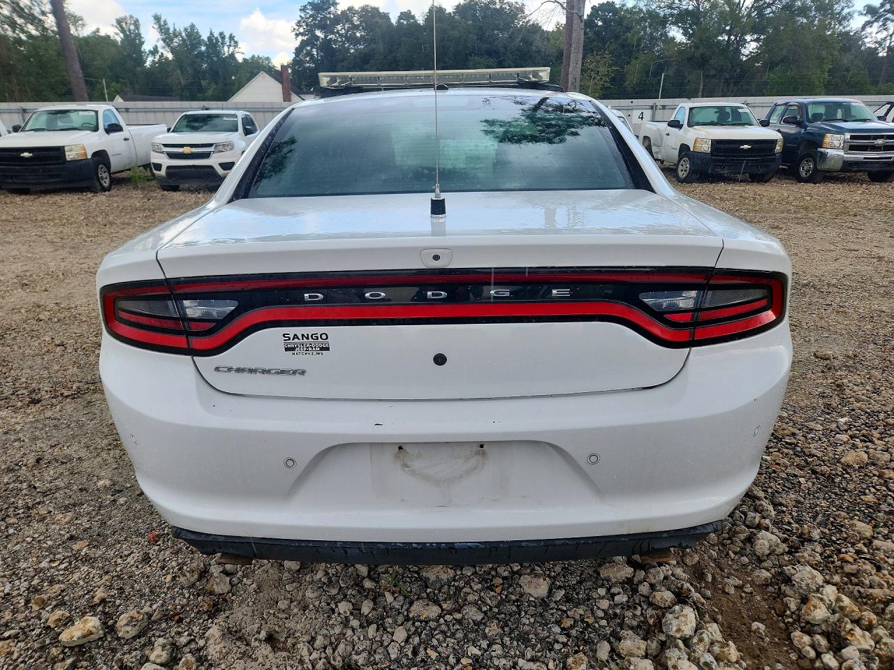 2019 Dodge Charger Police White vin: 2C3CDXAG7KH544570
