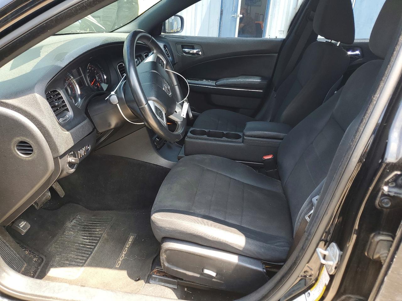 2013 Dodge Charger Police Черный vin: 2C3CDXAG8DH694948