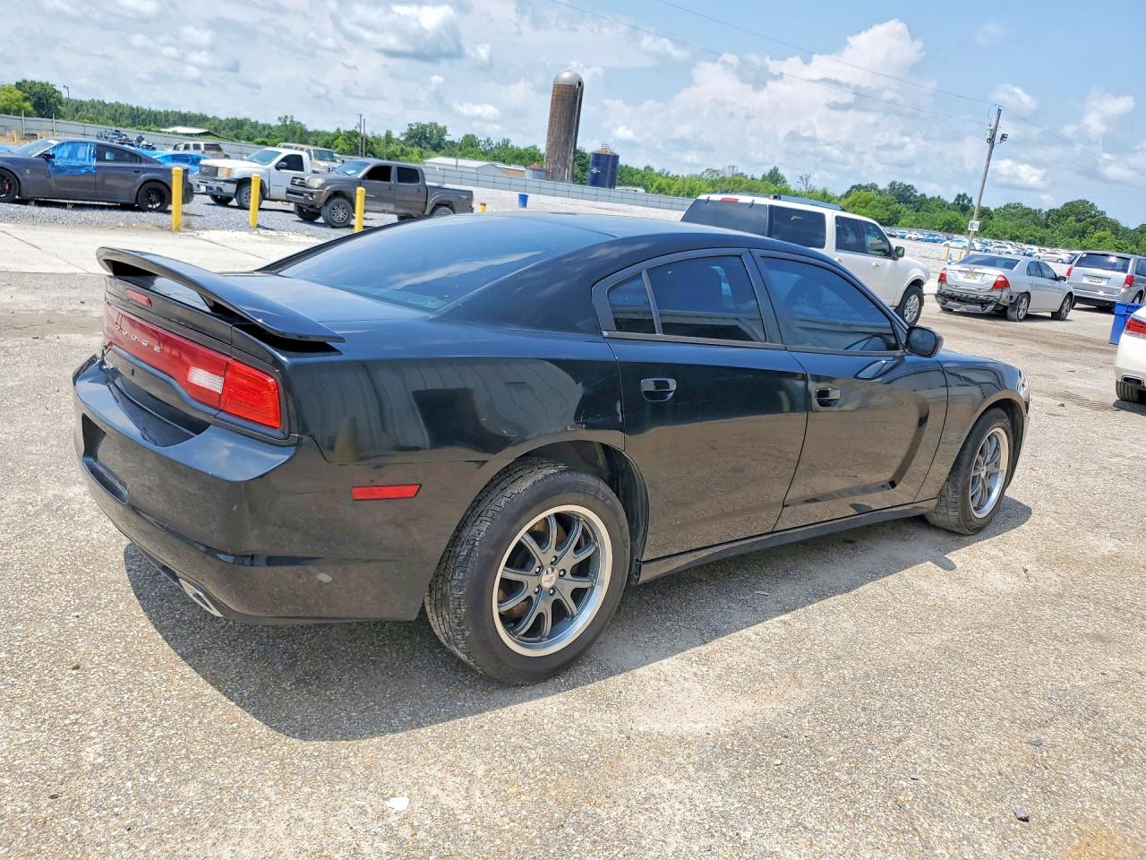 2013 Dodge Charger Police Черный vin: 2C3CDXAG8DH694948