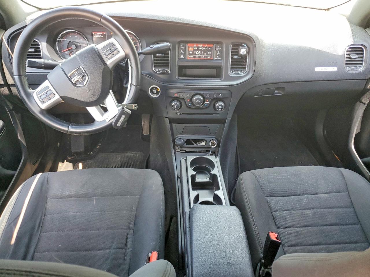 2013 Dodge Charger Police Черный vin: 2C3CDXAG8DH694948