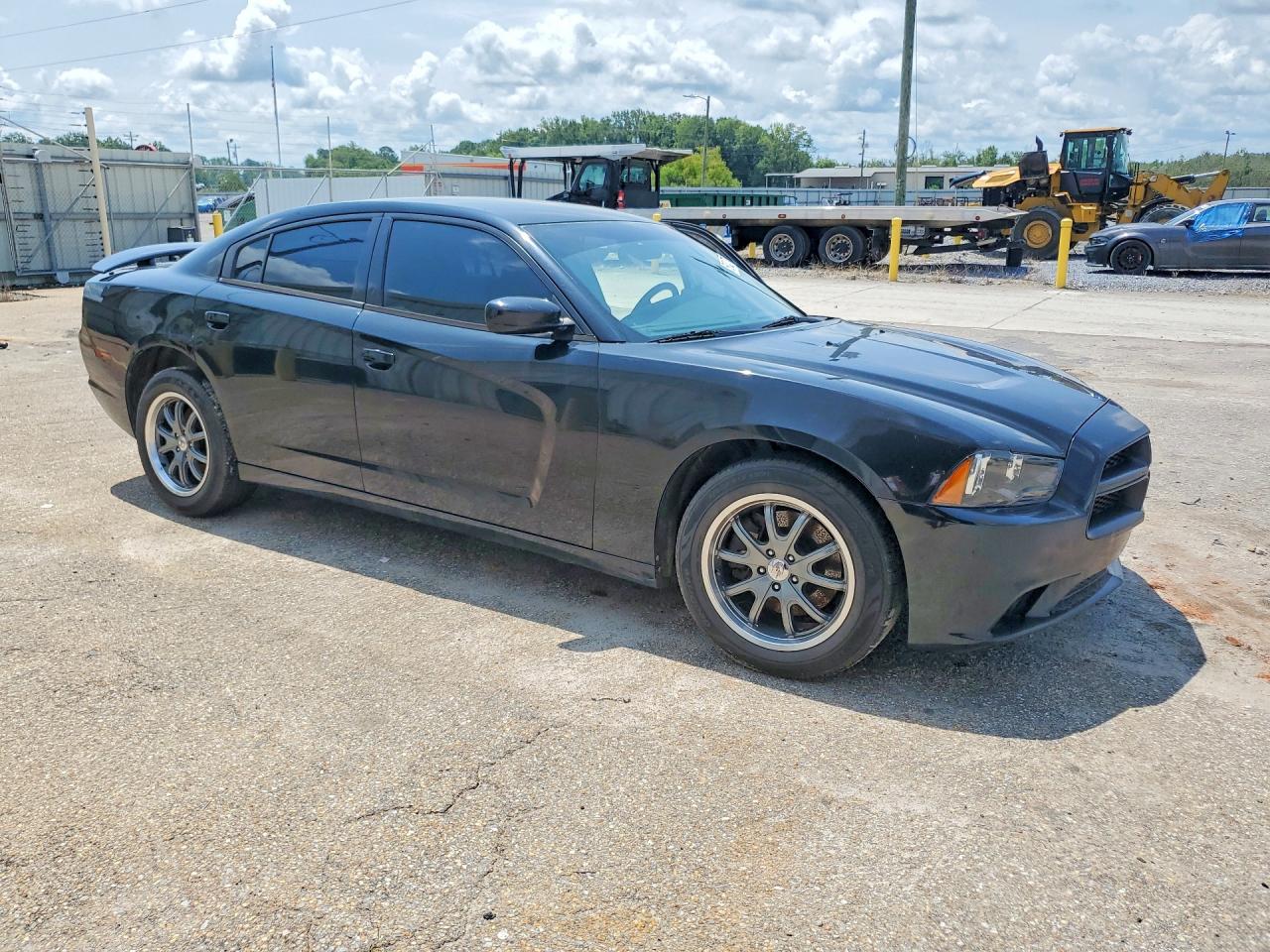 2013 Dodge Charger Police Черный vin: 2C3CDXAG8DH694948