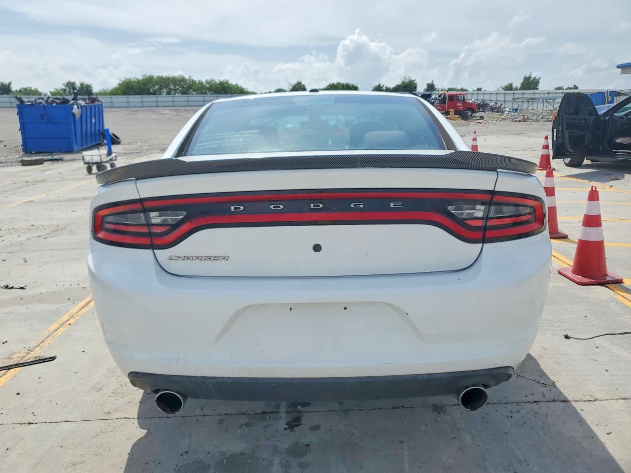 2015 Dodge Charger Police White vin: 2C3CDXAG8FH806263