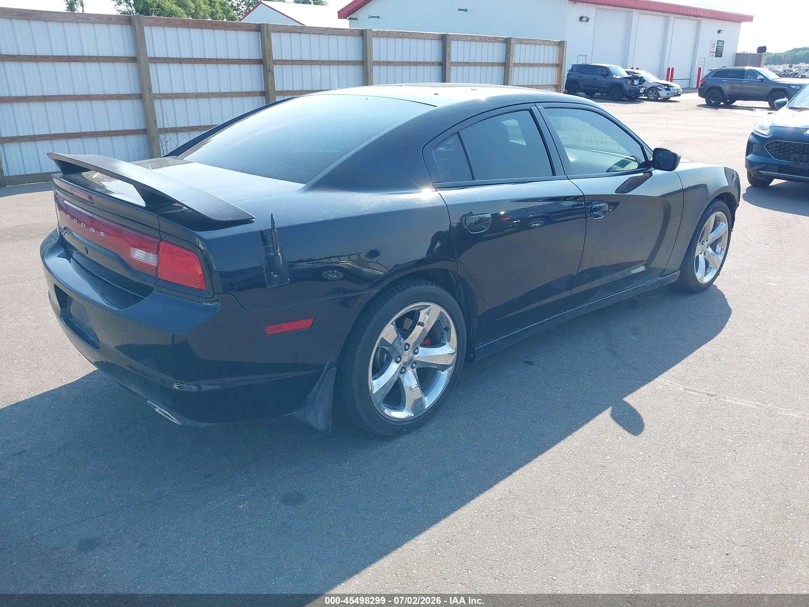 2012 Dodge Charger Police Black vin: 2C3CDXAG9CH210882