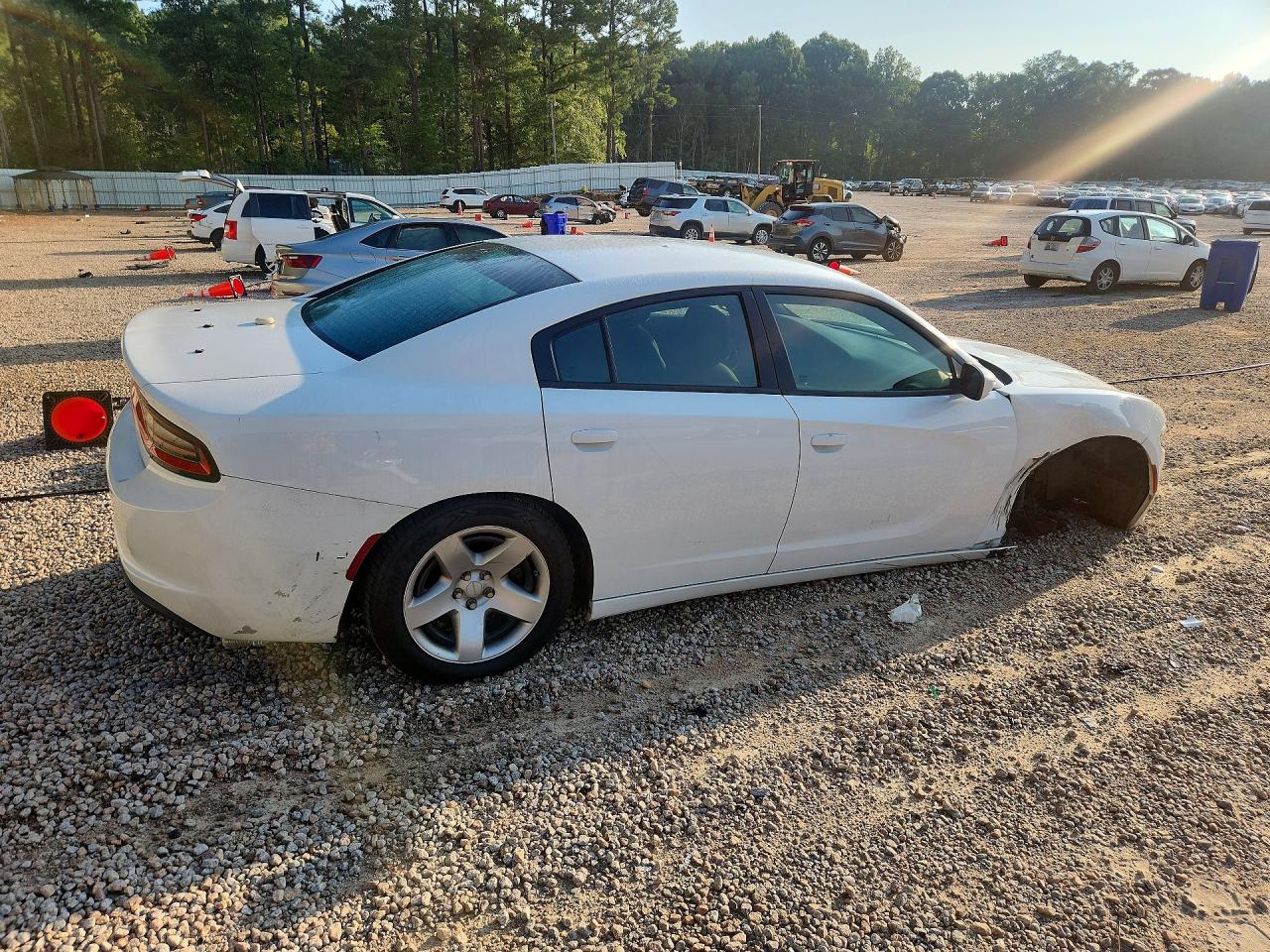 2015 Dodge Charger Police Белый vin: 2C3CDXAG9FH863541